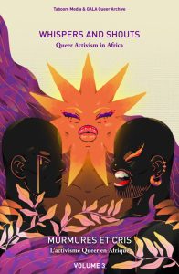 Whispers & Shouts cover graphic art